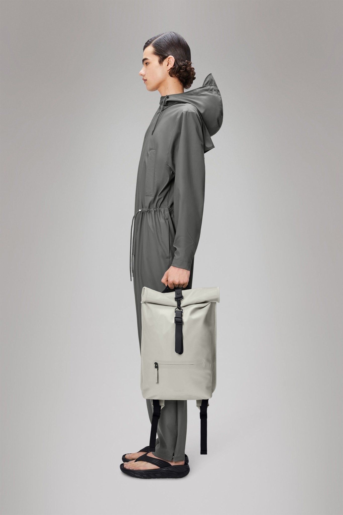 RAINS ROLLTOP Rucksack W3 - Boutique Bubbles