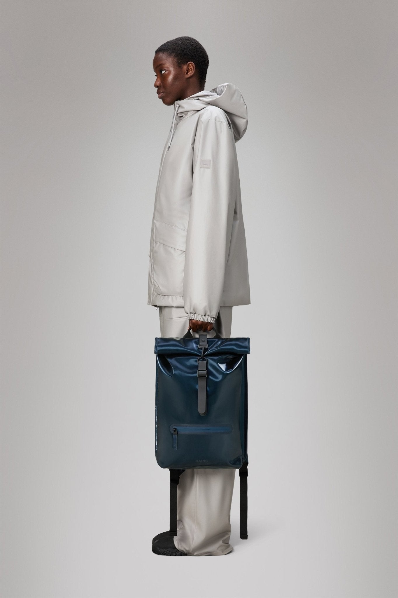 RAINS ROLLTOP Rucksack W3 - Boutique Bubbles