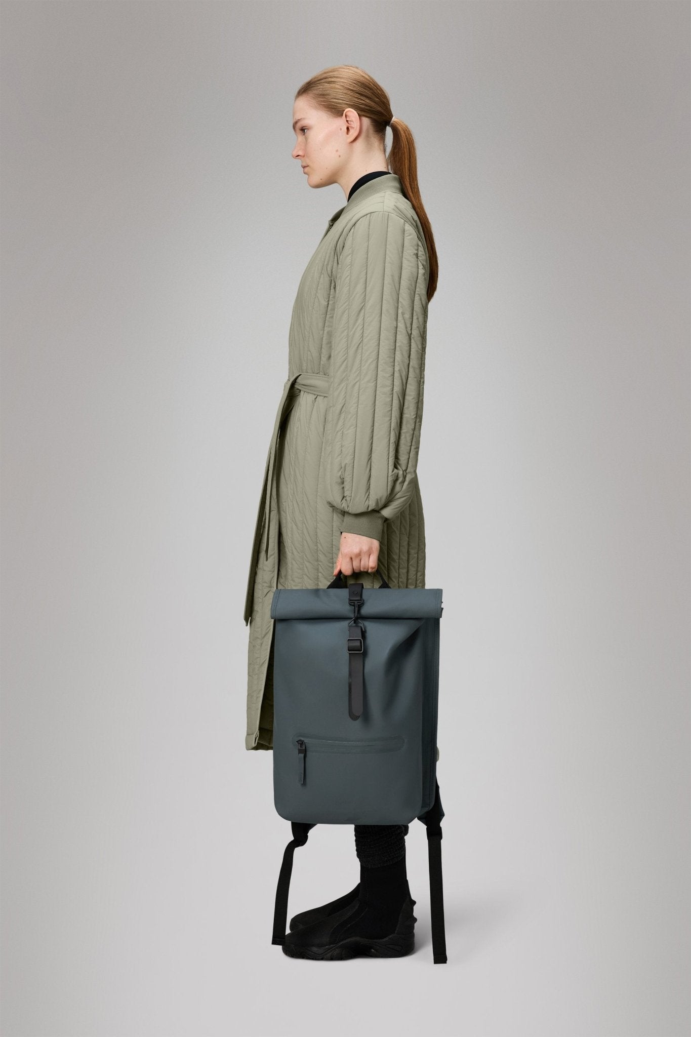 RAINS ROLLTOP Rucksack W3 - Boutique Bubbles