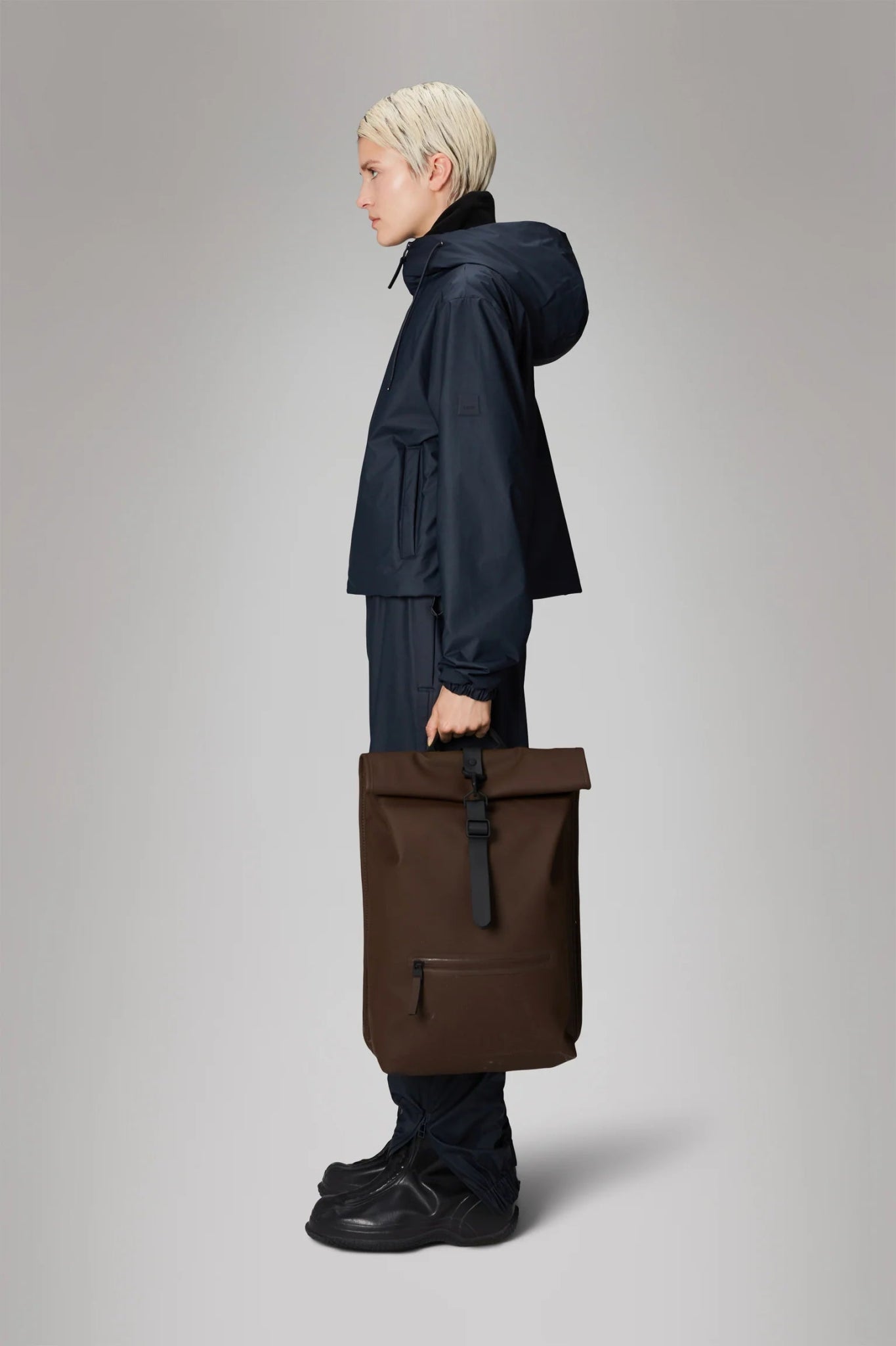 RAINS ROLLTOP Rucksack W3 - Boutique Bubbles