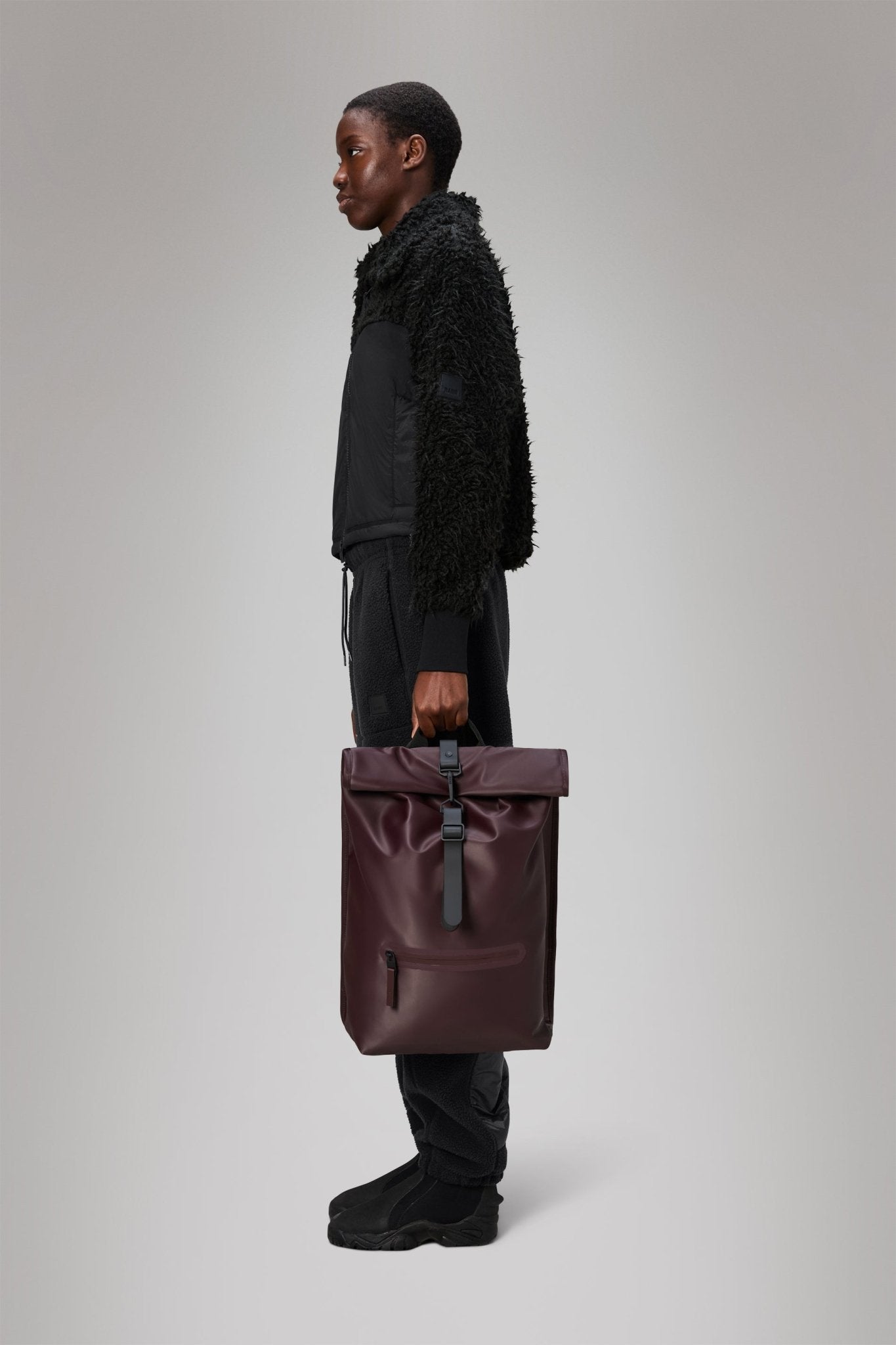 RAINS ROLLTOP Rucksack W3 - Boutique Bubbles