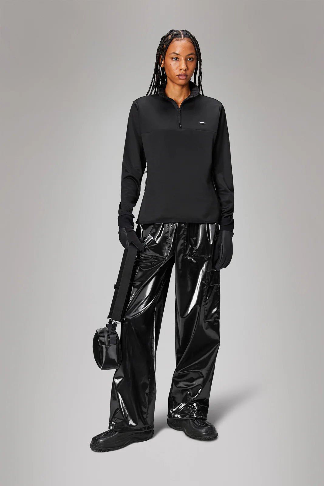 RAINS SINTRA Fleece Curve Half Zip - Boutique Bubbles