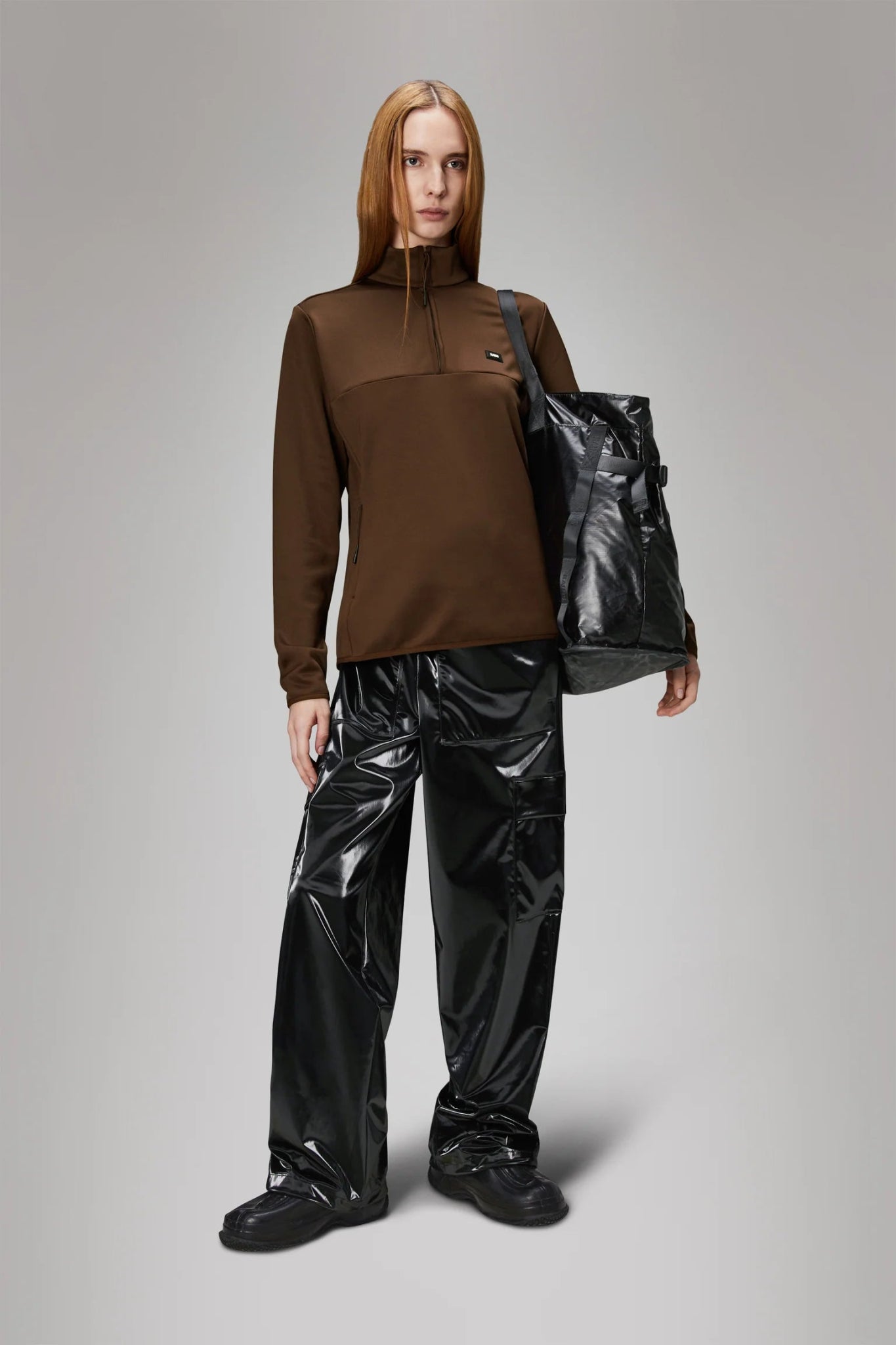 RAINS SINTRA Fleece Curve Half Zip - Boutique Bubbles