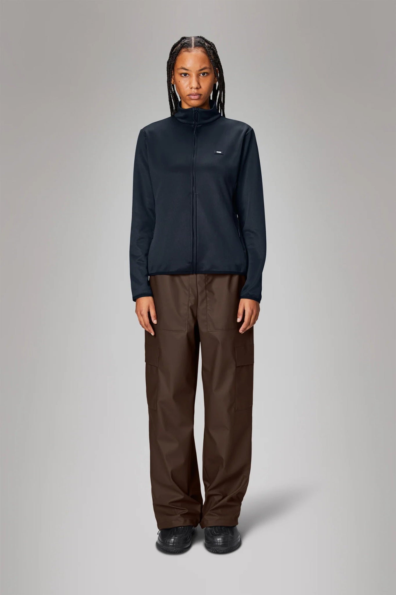 RAINS SINTRA Fleece Curve Jacket - Boutique Bubbles