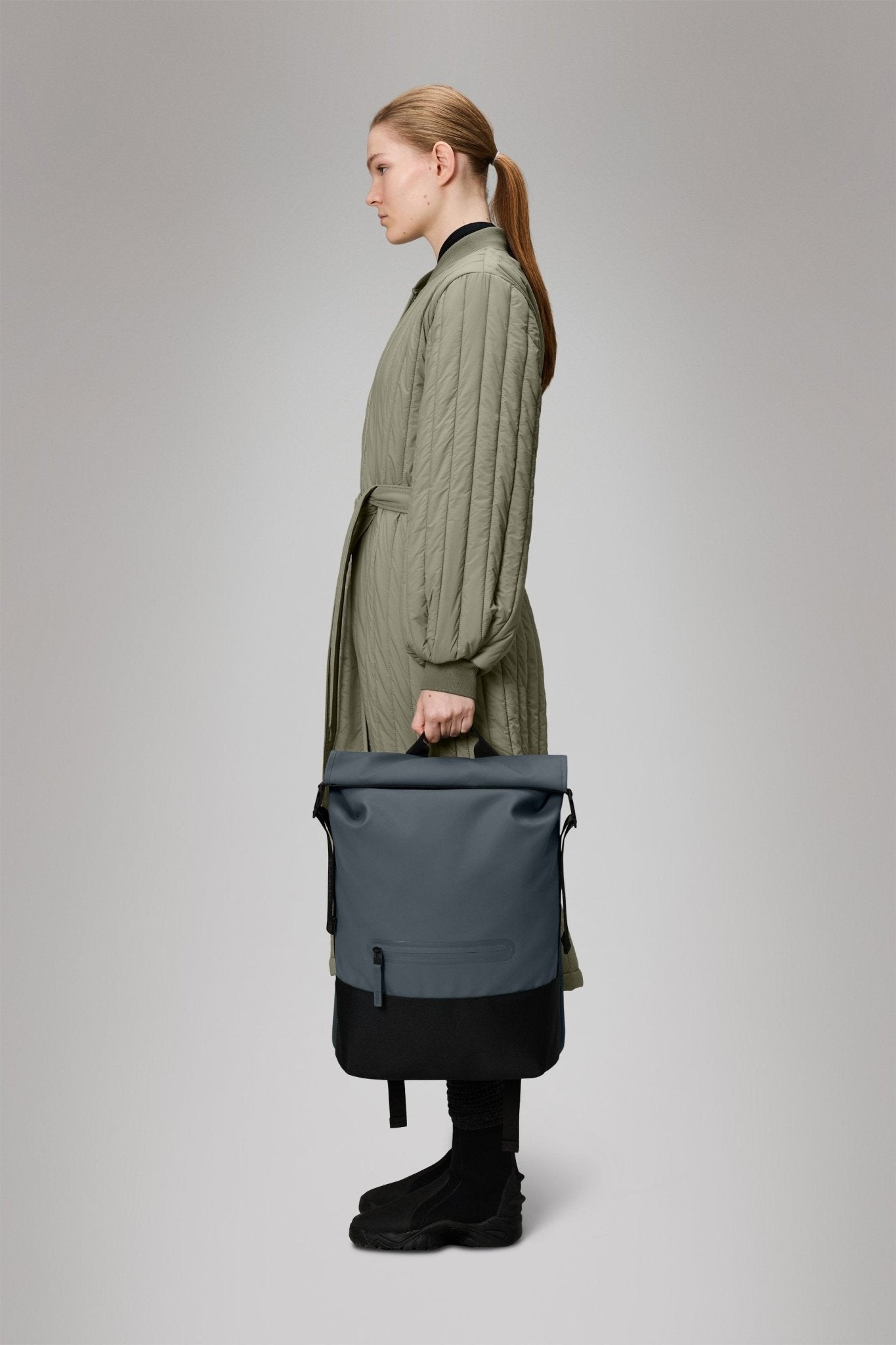 RAINS TRAIL Rolltop Backpack W3 - Boutique Bubbles