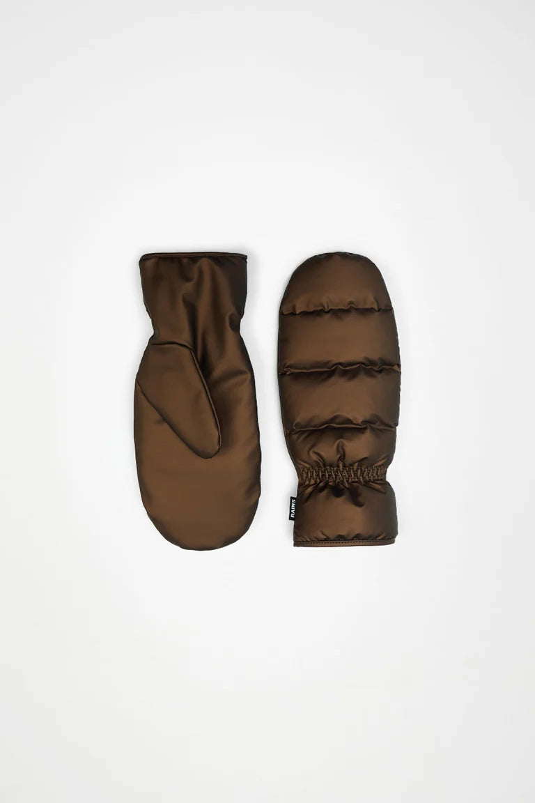 RAINS Puffer Mittens
