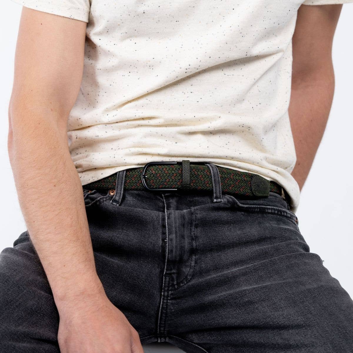 Salzburg Elastic Braided Belt - Boutique Bubbles