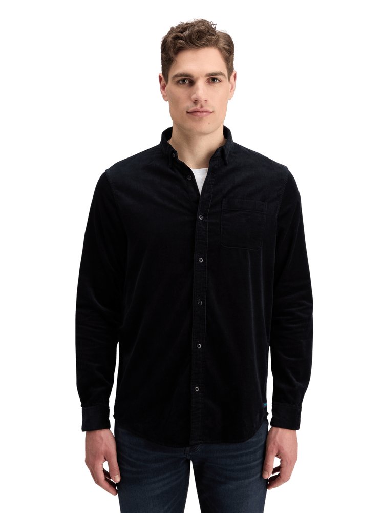 SCOTCH&SODA - Regular - Fit Solid Corduroy Shirt - Boutique Bubbles