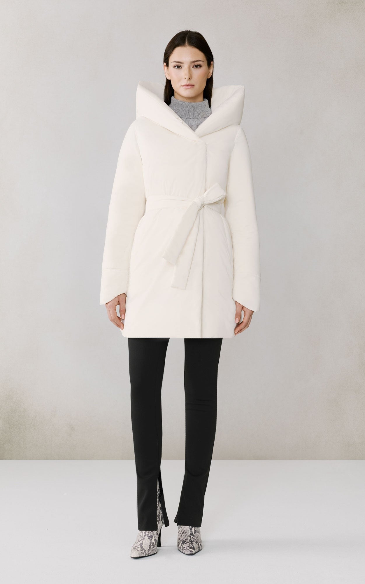 SOIA&KYO ADELAIDE - Wrap Down Coat - Boutique Bubbles