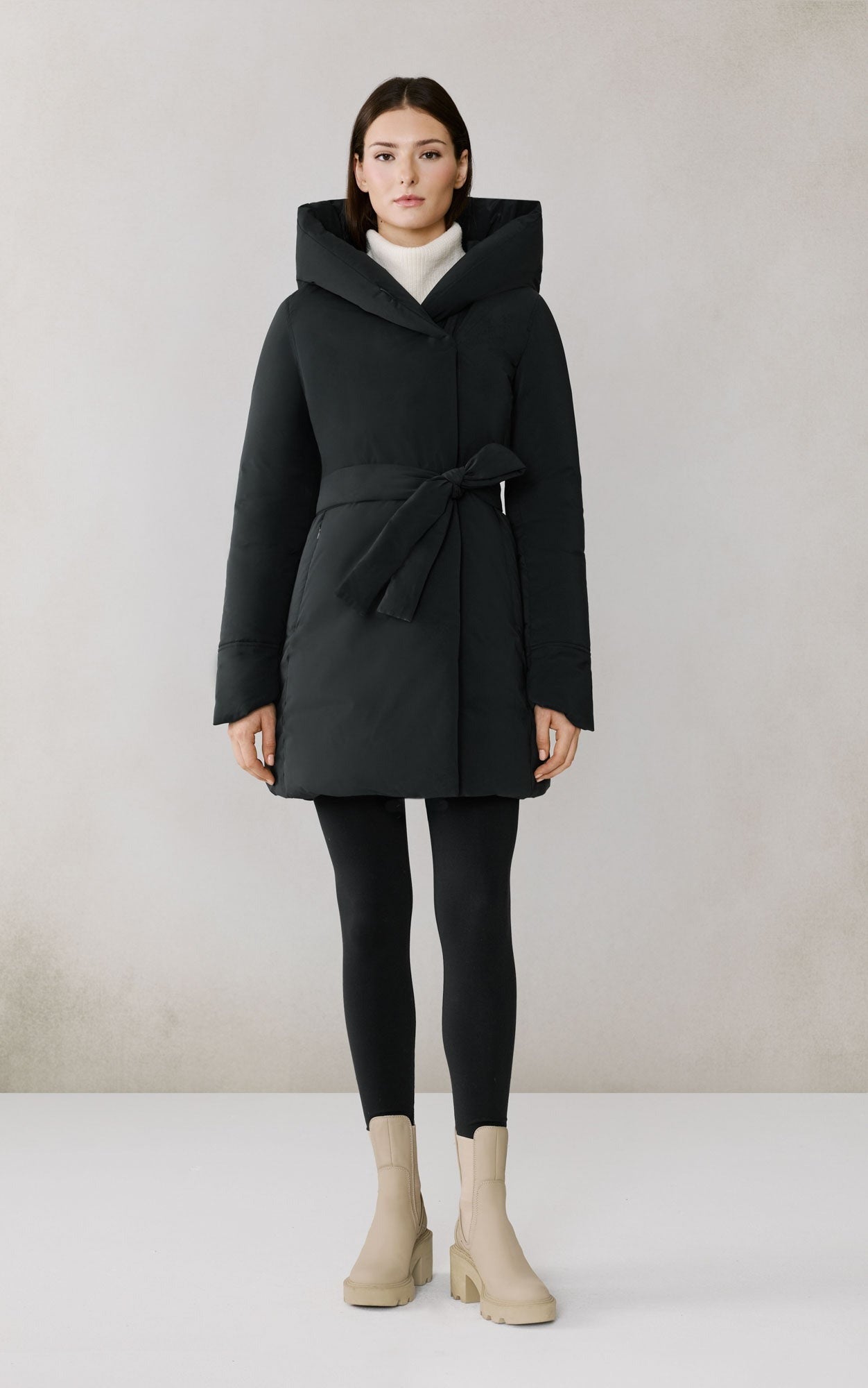 SOIA&KYO ADELAIDE - Wrap Down Coat - Boutique Bubbles