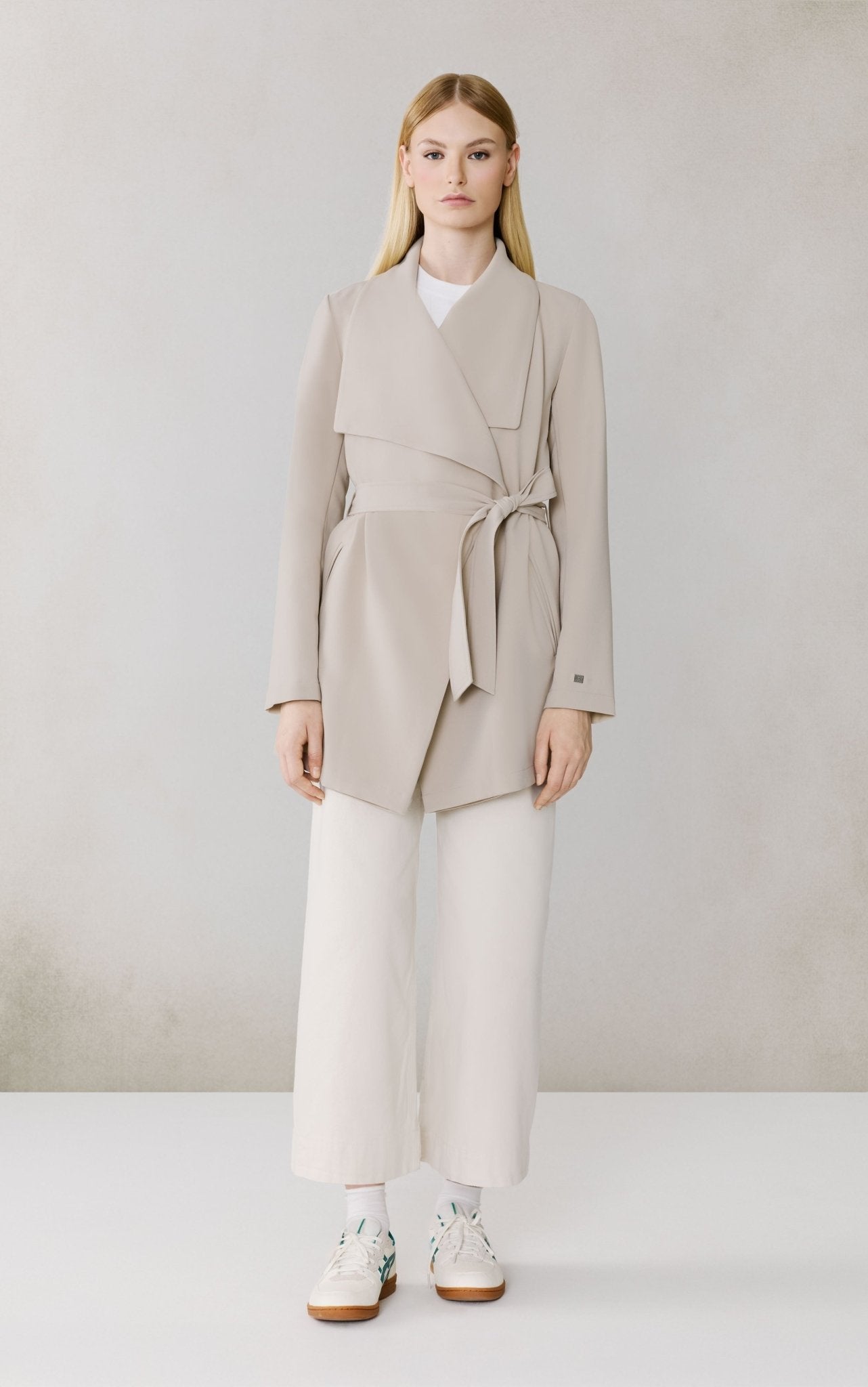 SOIA&KYO ALONDRA - Soft Drape Trench - Boutique Bubbles