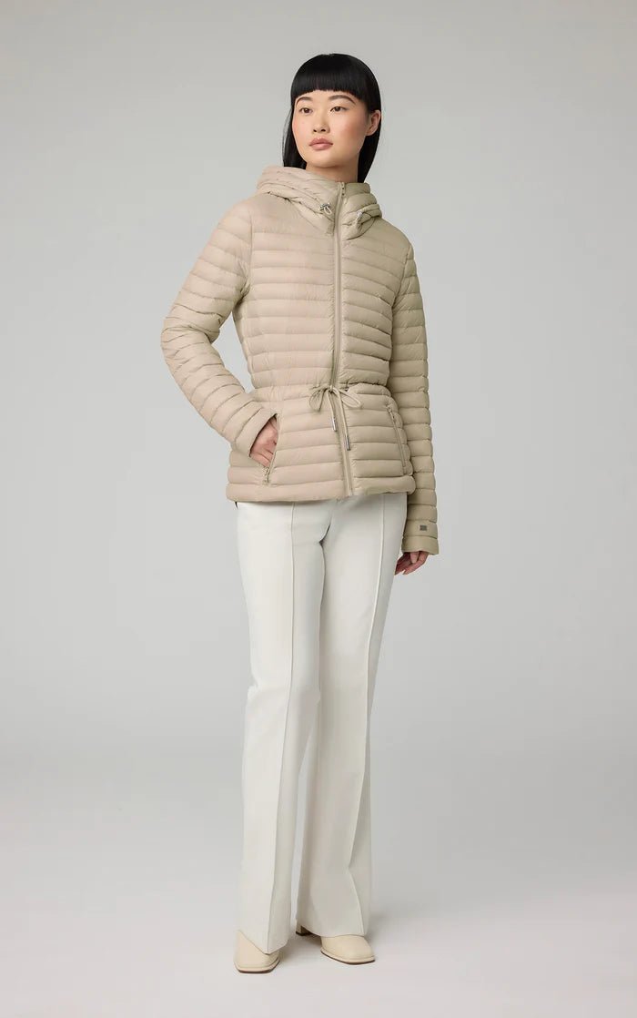SOIA&KYO AYLEEN - Sustainable Slim - Fit Ultra - Lightweight Down Jacket With Hood - Boutique Bubbles