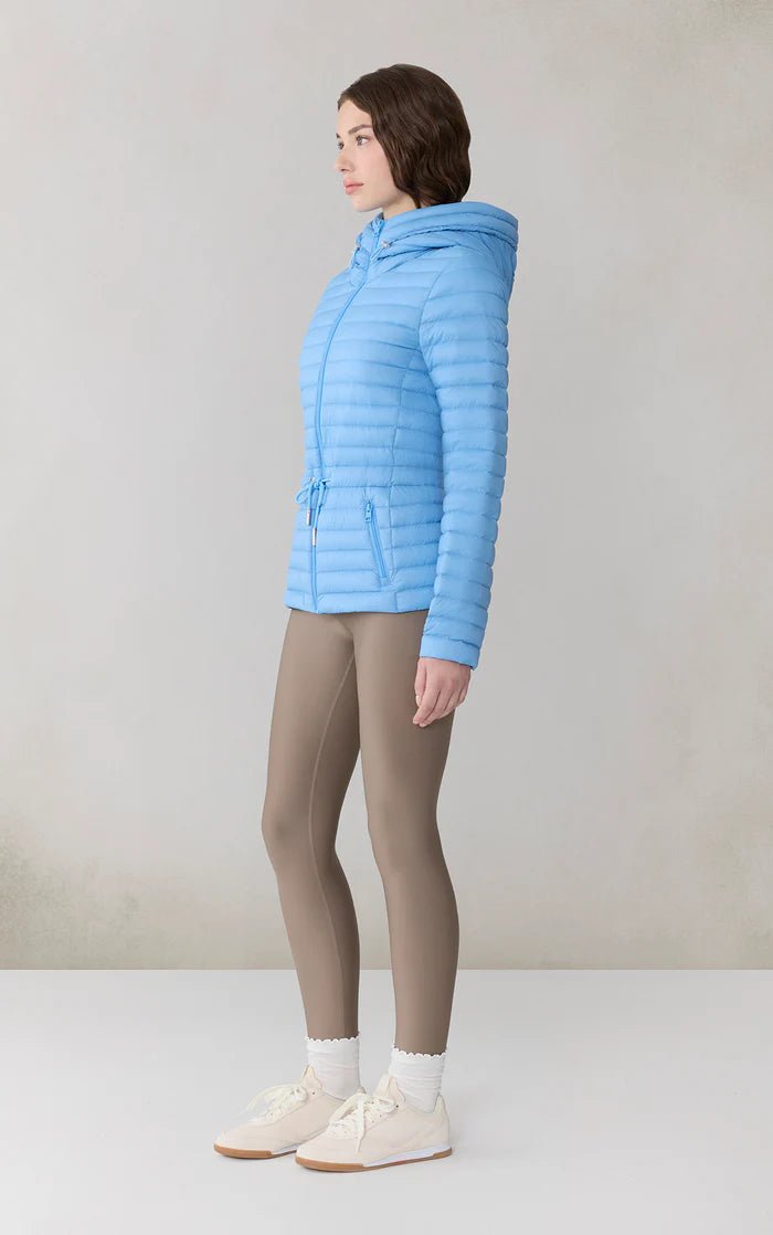 SOIA&KYO AYLEEN - Sustainable Slim - Fit Ultra - Lightweight Down Jacket With Hood - Boutique Bubbles