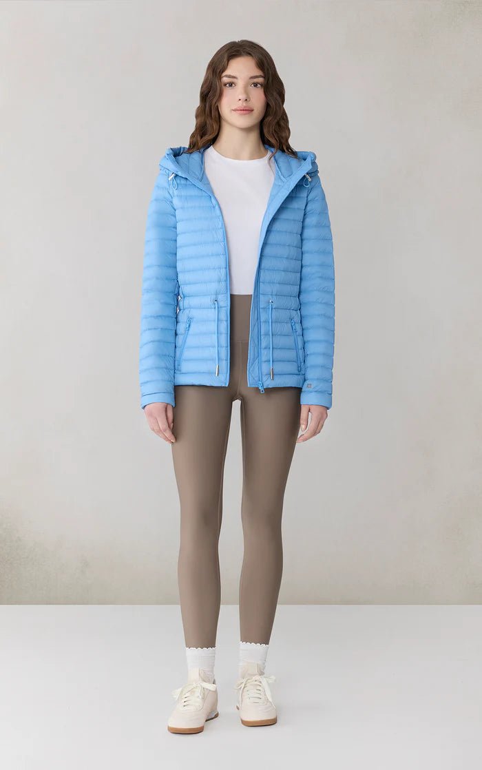 SOIA&KYO AYLEEN - Sustainable Slim - Fit Ultra - Lightweight Down Jacket With Hood - Boutique Bubbles
