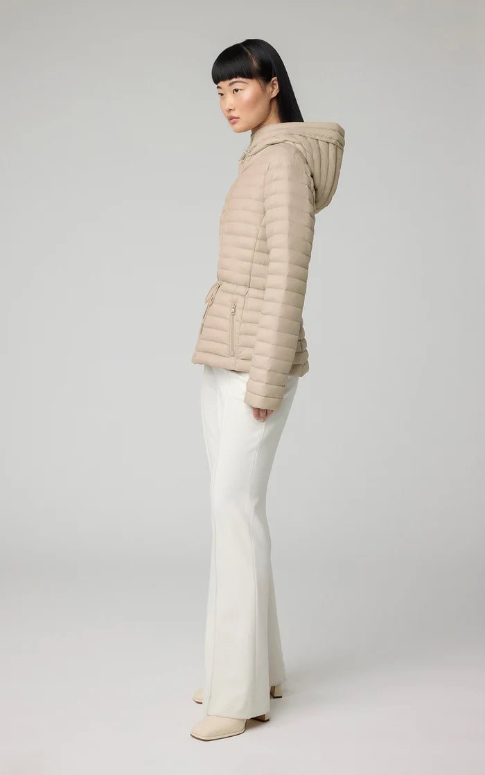 SOIA&KYO AYLEEN - Sustainable Slim - Fit Ultra - Lightweight Down Jacket With Hood - Boutique Bubbles