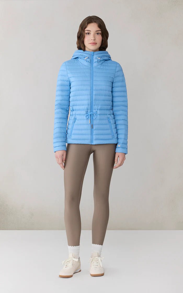 SOIA&KYO AYLEEN - Sustainable Slim - Fit Ultra - Lightweight Down Jacket With Hood - Boutique Bubbles