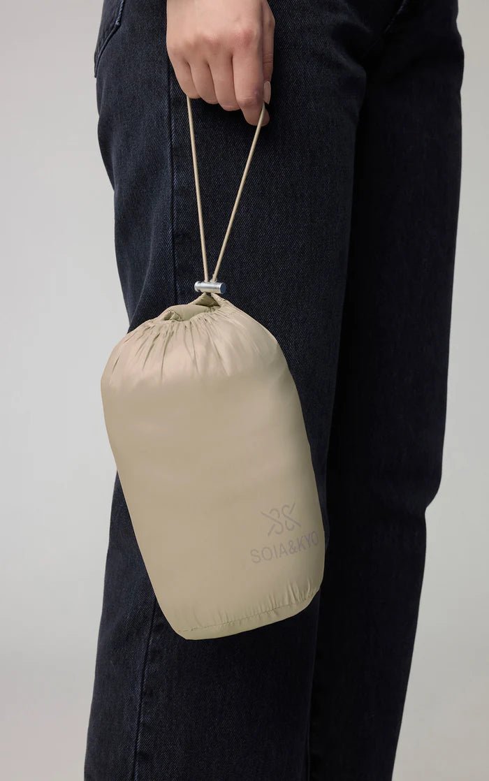 SOIA&KYO AYLEEN - Sustainable Slim - Fit Ultra - Lightweight Down Jacket With Hood - Boutique Bubbles