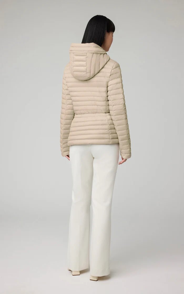 SOIA&KYO AYLEEN - Sustainable Slim - Fit Ultra - Lightweight Down Jacket With Hood - Boutique Bubbles