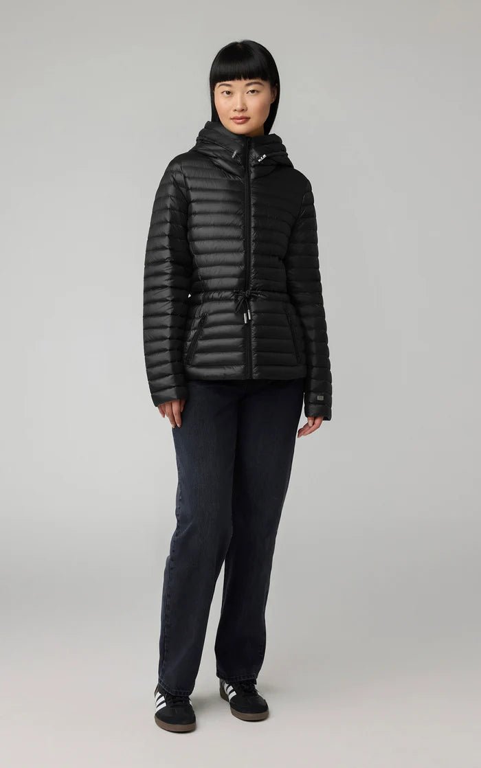 SOIA&KYO AYLEEN - Sustainable Slim - Fit Ultra - Lightweight Down Jacket With Hood - Boutique Bubbles