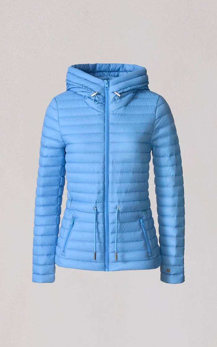 SOIA&KYO AYLEEN - Sustainable Slim - Fit Ultra - Lightweight Down Jacket With Hood - Boutique Bubbles