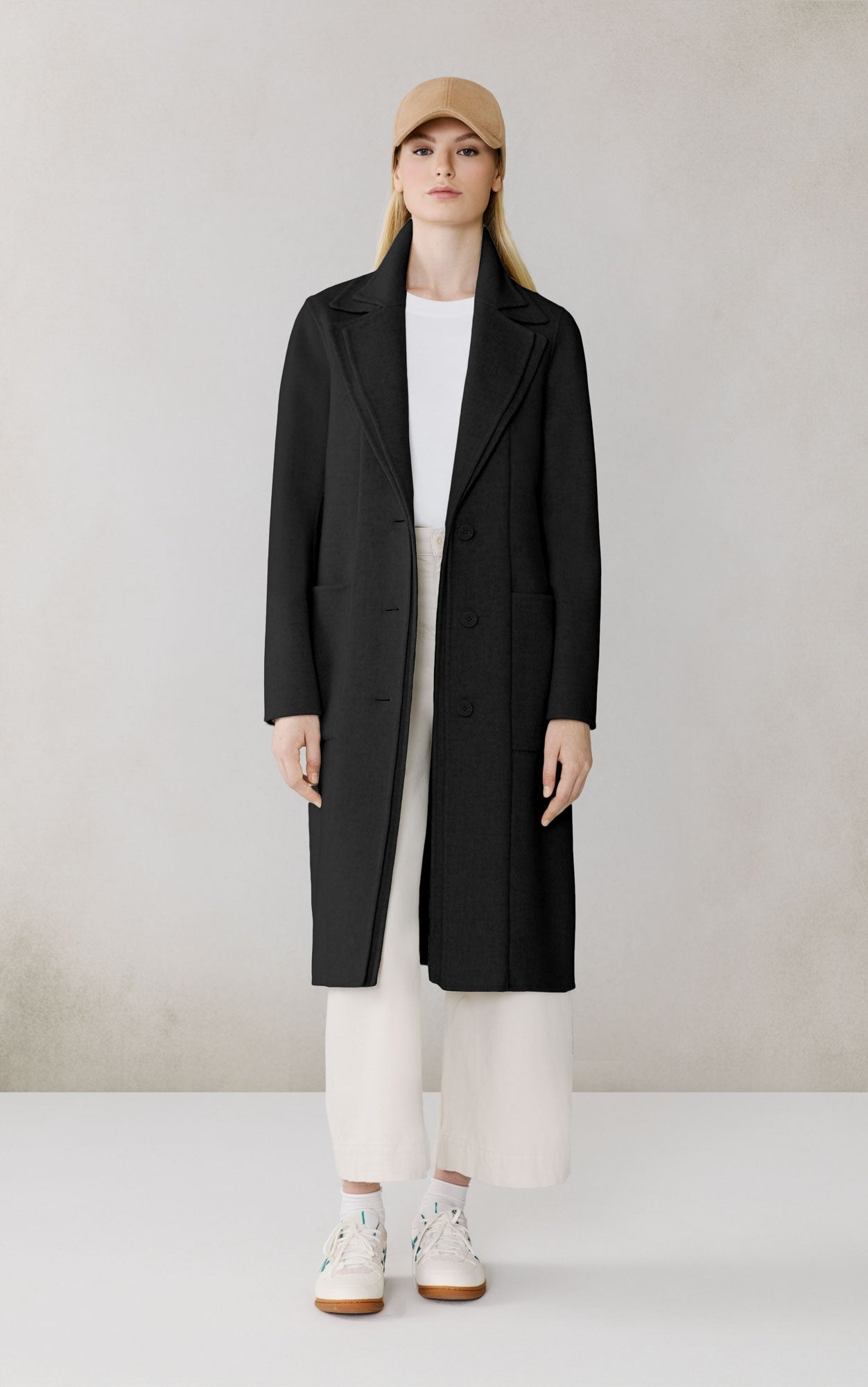 SOIA&KYO BENICIA - U - Double Face Wool Top Coat - Boutique Bubbles