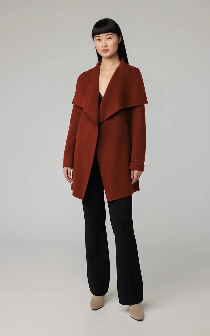 SOIA&KYO BRIDGETTE - N - Straight - Fit Double - Face Wool Coat - Boutique Bubbles