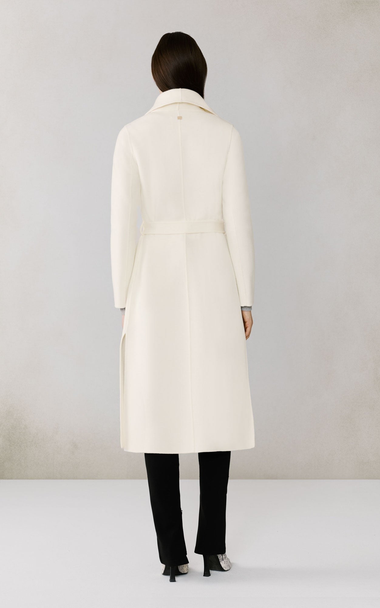 SOIA&KYO BRITTA - U - Double Face Wool Wrap Coat - Boutique Bubbles