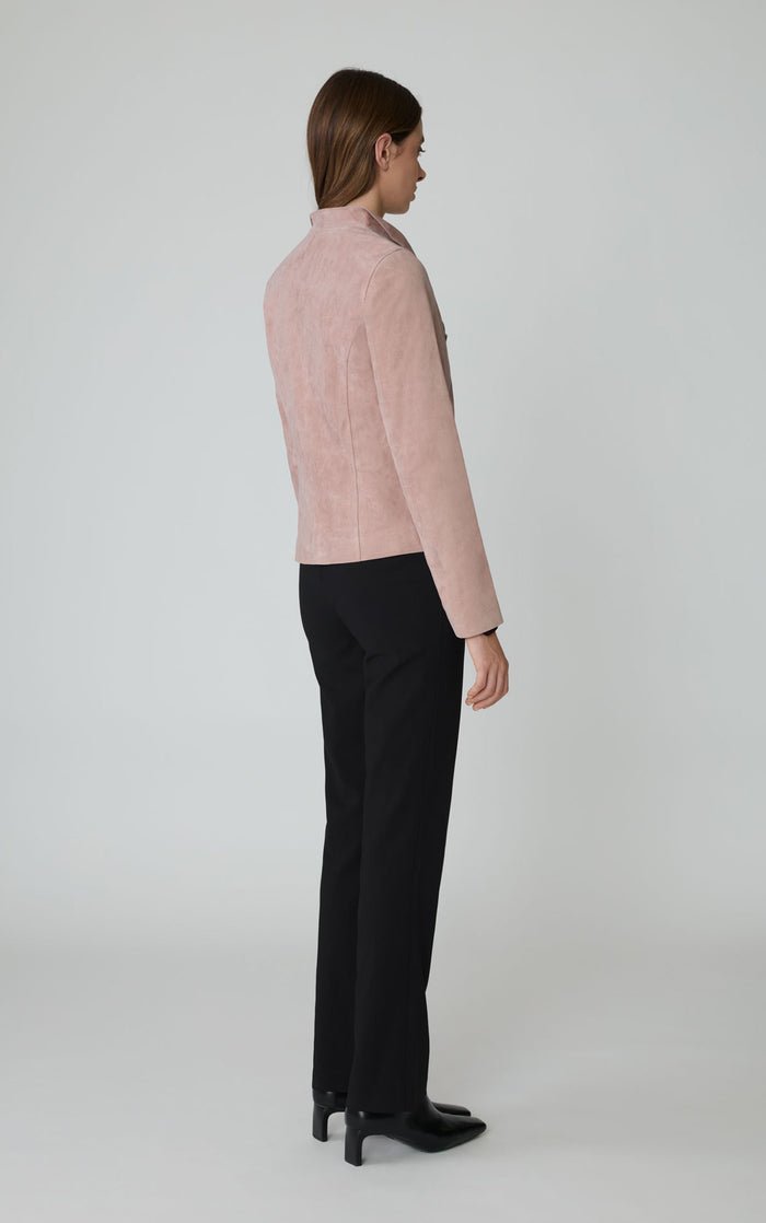 SOIA&KYO CATHERINE - Suede Moto Jacket - Boutique Bubbles