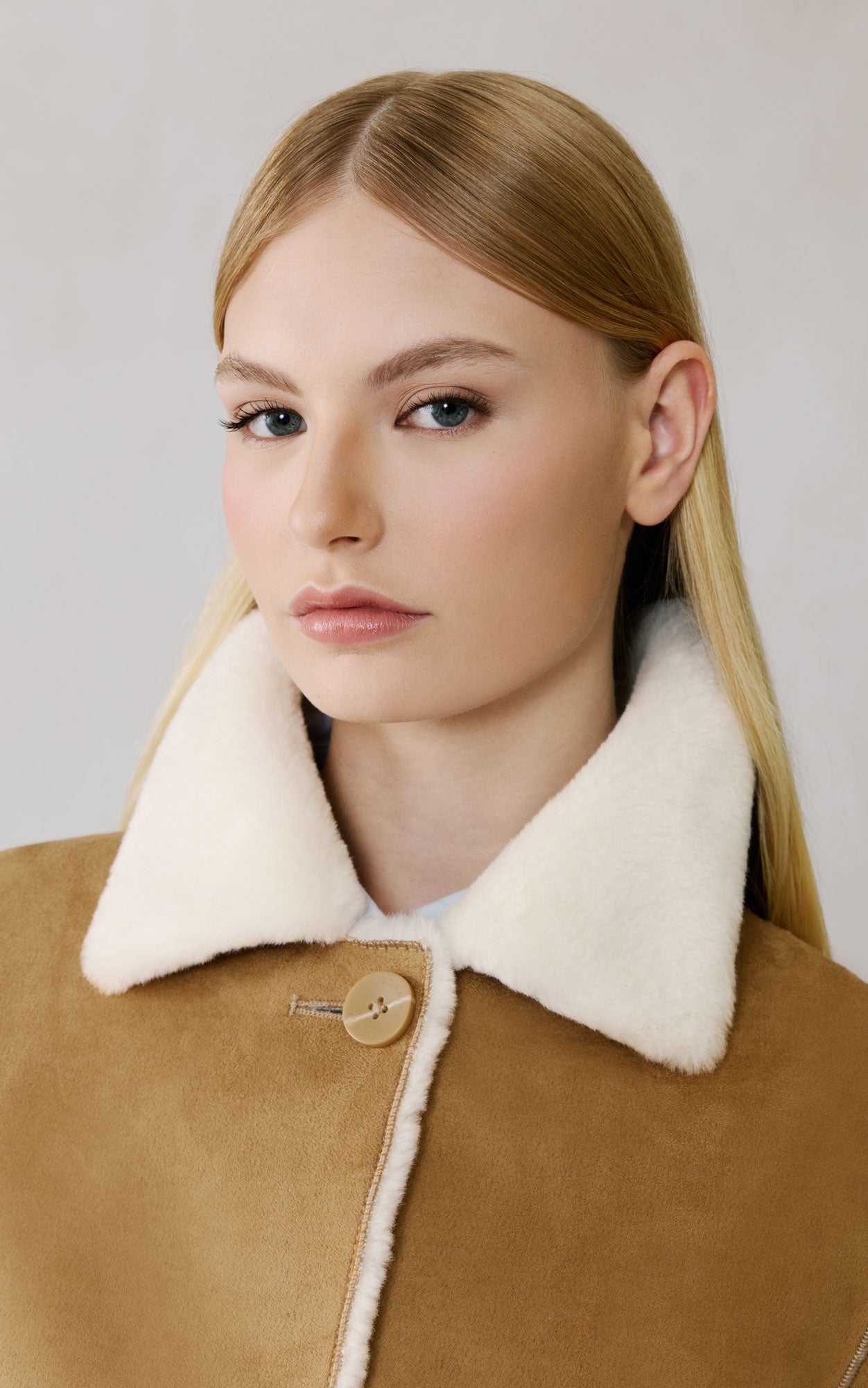 SOIA&KYO CHRISTINE - Faux Sherpa Coat - Boutique Bubbles
