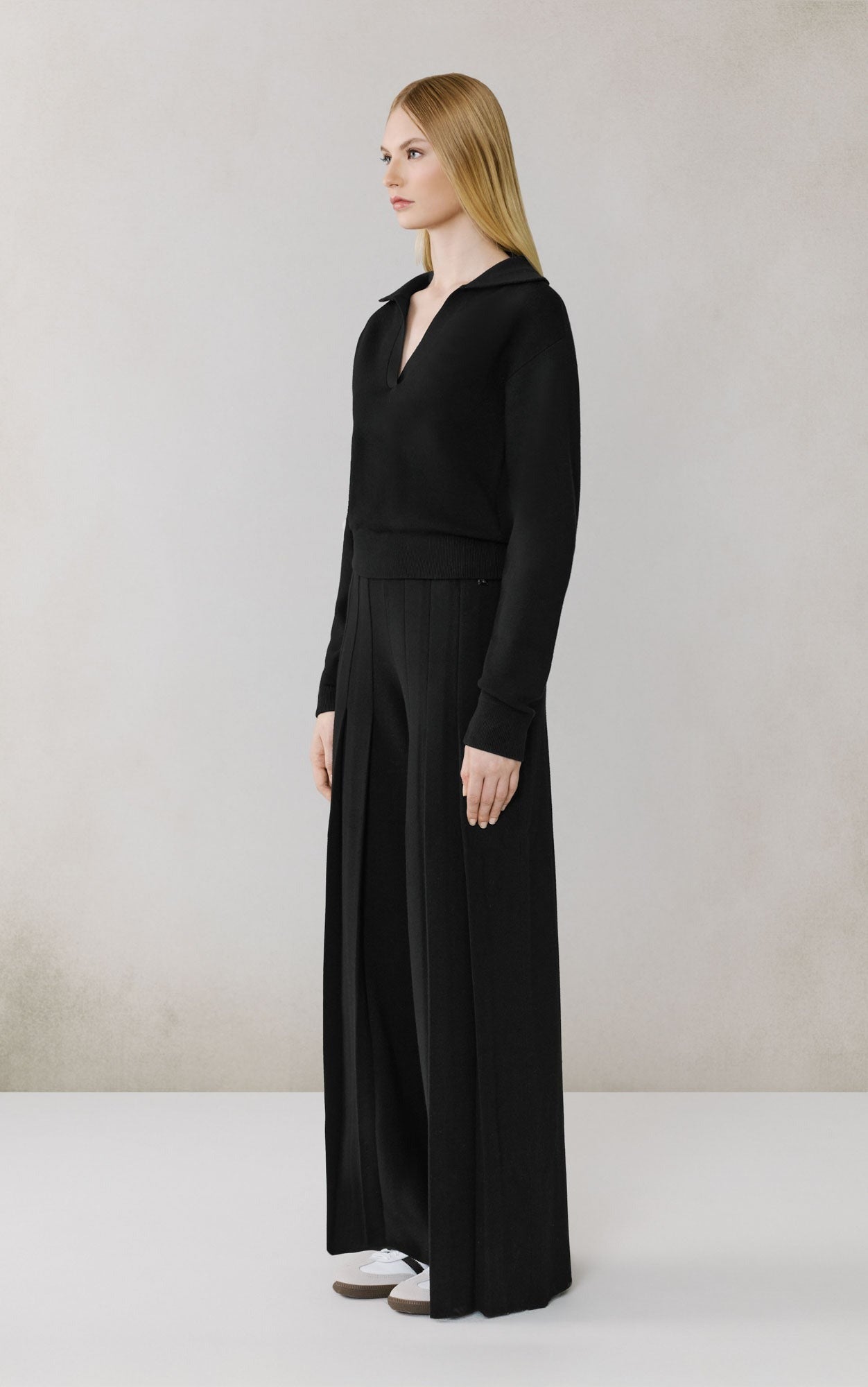 SOIA&KYO DARA - Pleated Wide Leg Pant - Boutique Bubbles