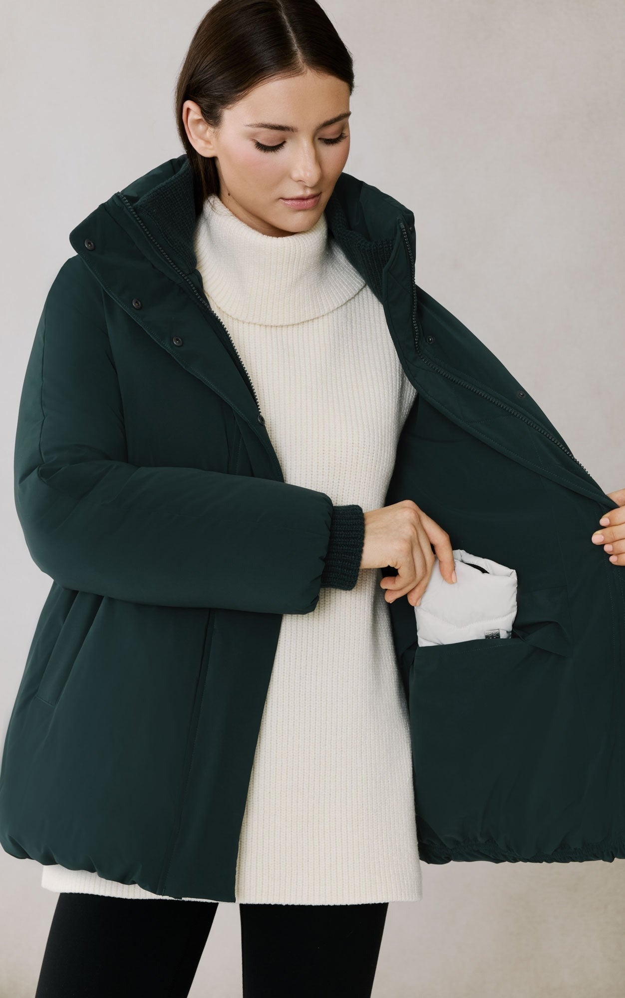 SOIA&KYO ELMIRA - Cocoon Down Jacket - Boutique Bubbles
