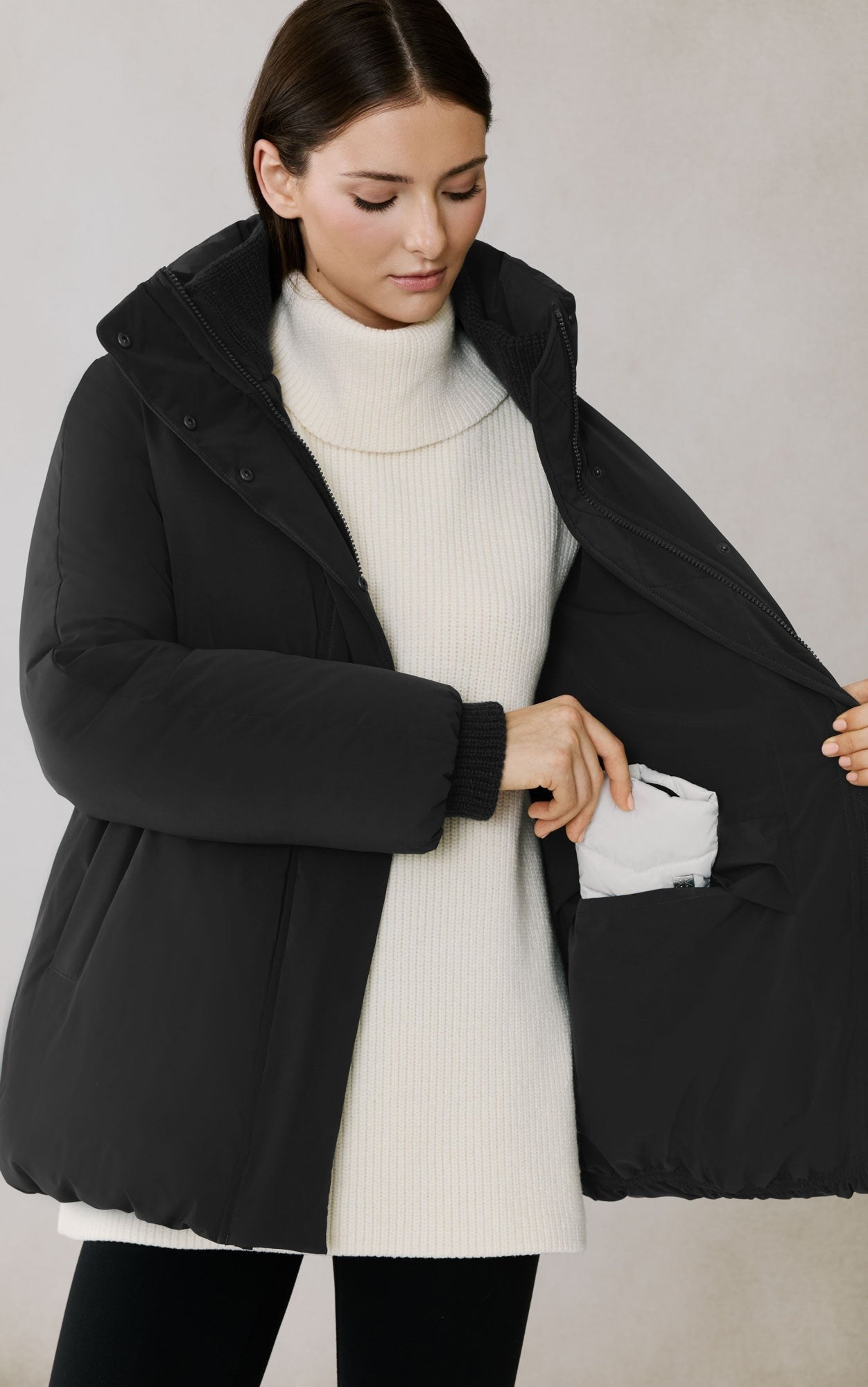 SOIA&KYO ELMIRA - Cocoon Down Jacket - Boutique Bubbles
