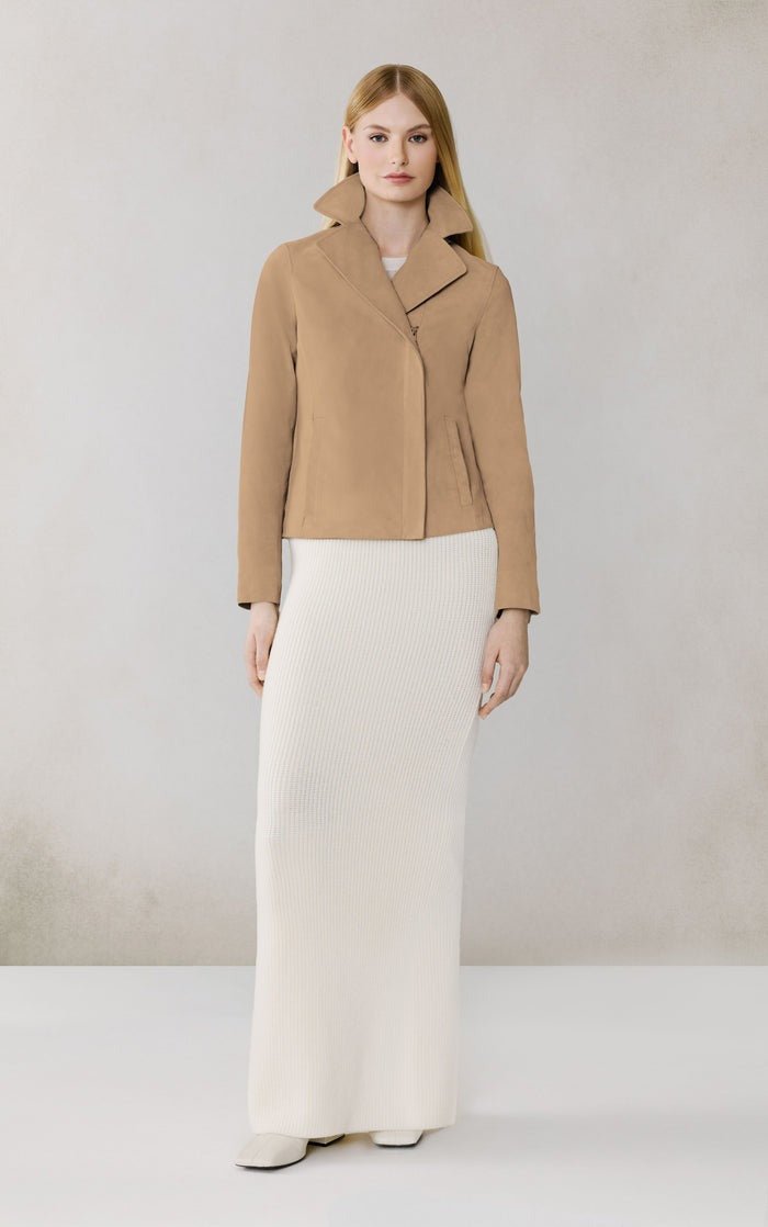 SOIA&KYO FELICITY - Cropped Suede Jacket - Boutique Bubbles