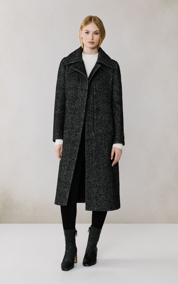 SOIA&KYO IRENA - Wool Maxi Coat - Boutique Bubbles
