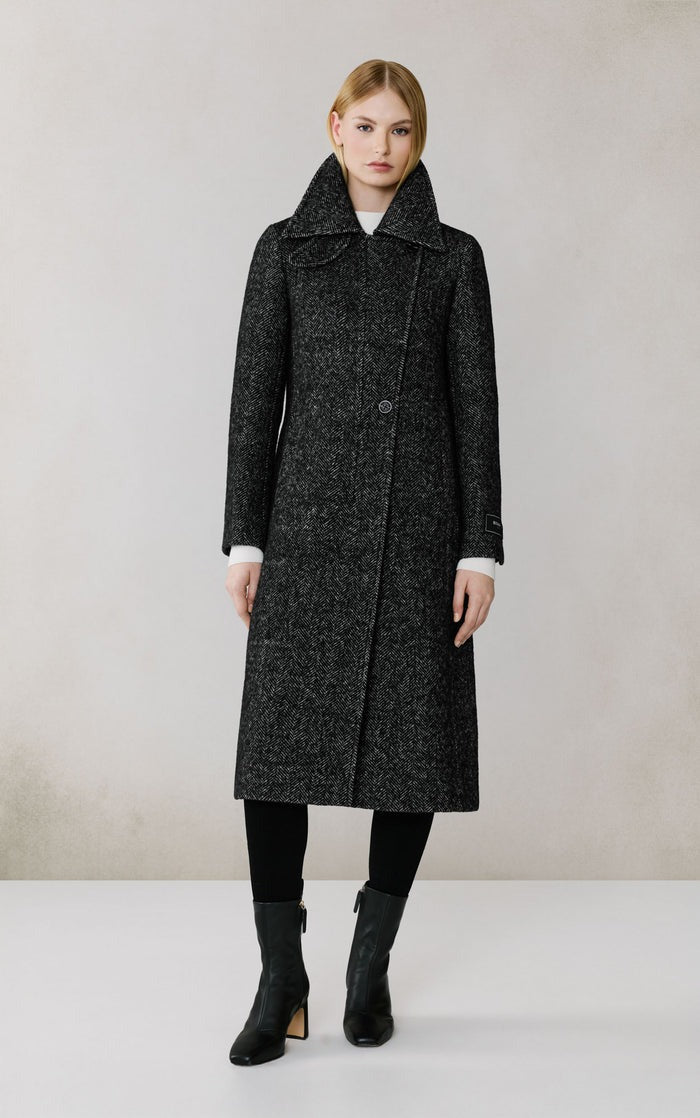 SOIA&KYO IRENA - Wool Maxi Coat - Boutique Bubbles
