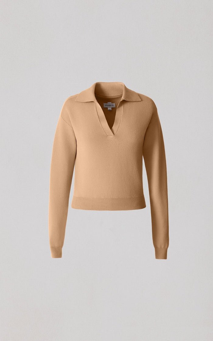 SOIA&KYO JANET - Polo Sweater - Boutique Bubbles