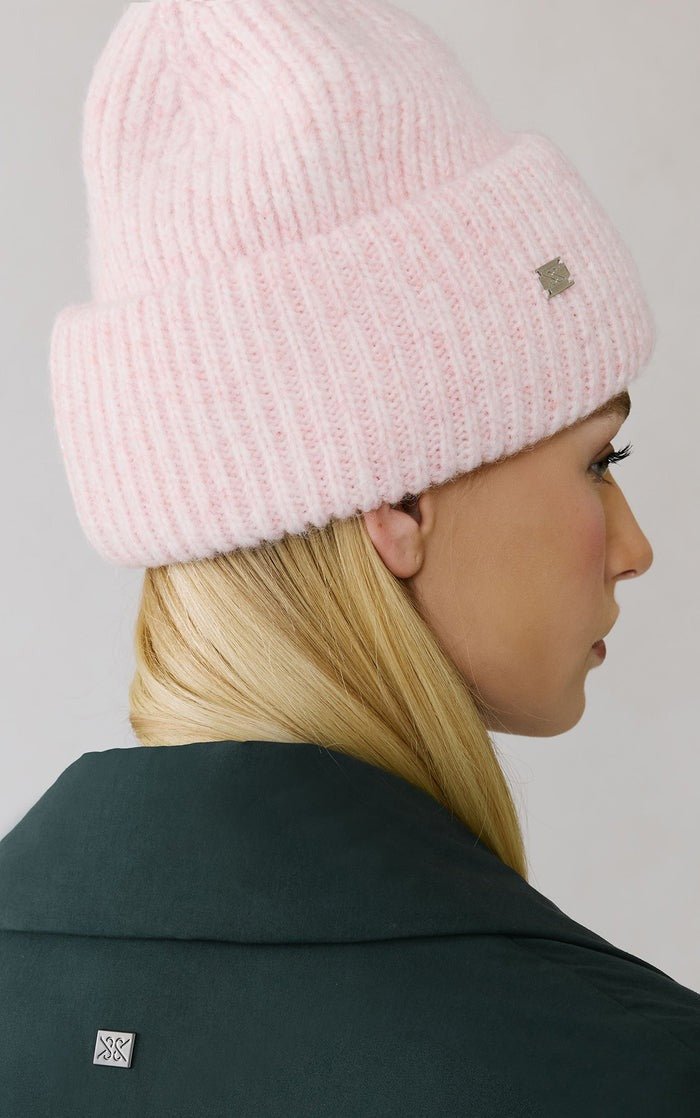 SOIA&KYO JAYA - N - Wool Blend Rib Knit Toque - Boutique Bubbles