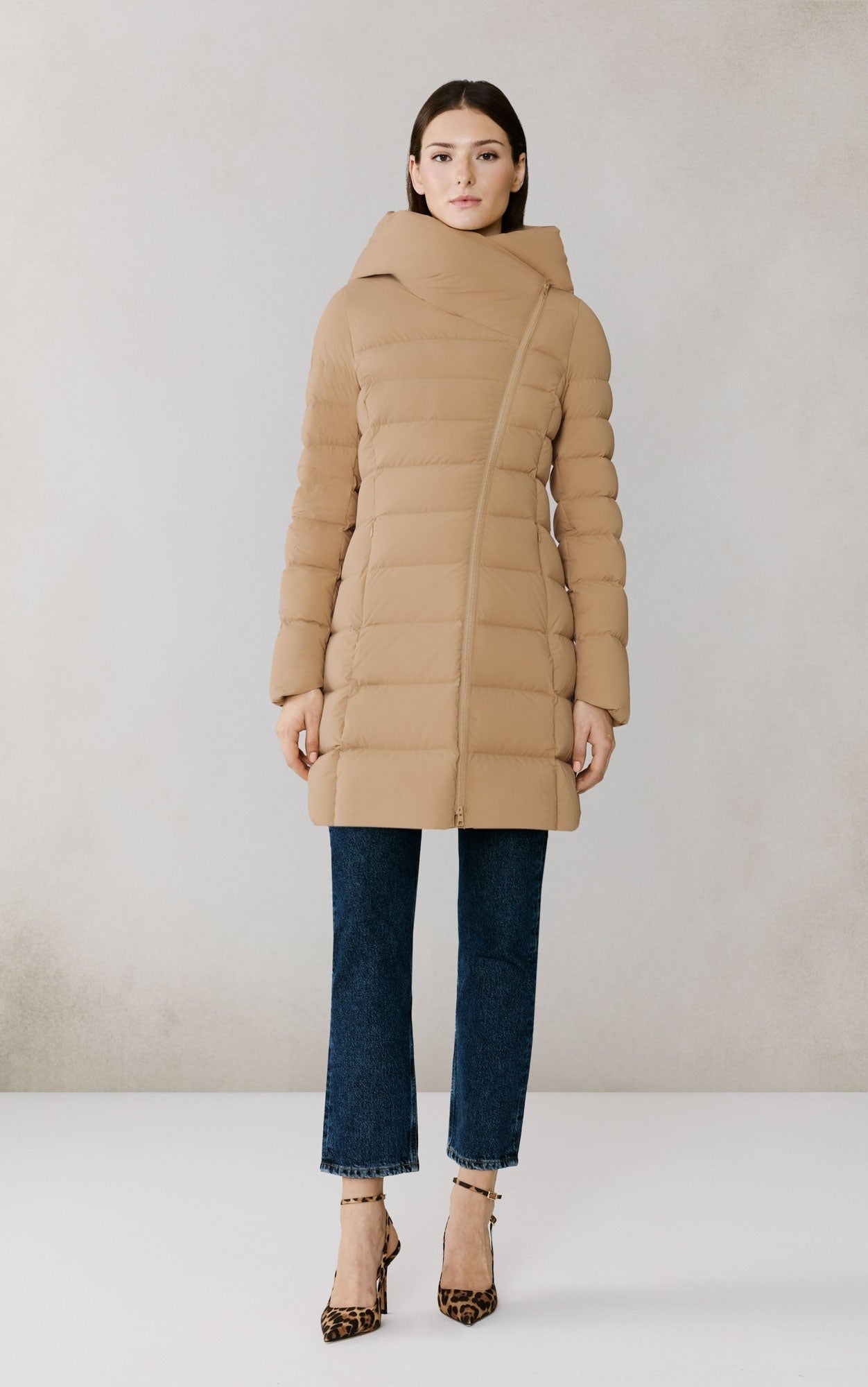 SOIA&KYO JUDY - M - Stretch Down Coat - Boutique Bubbles