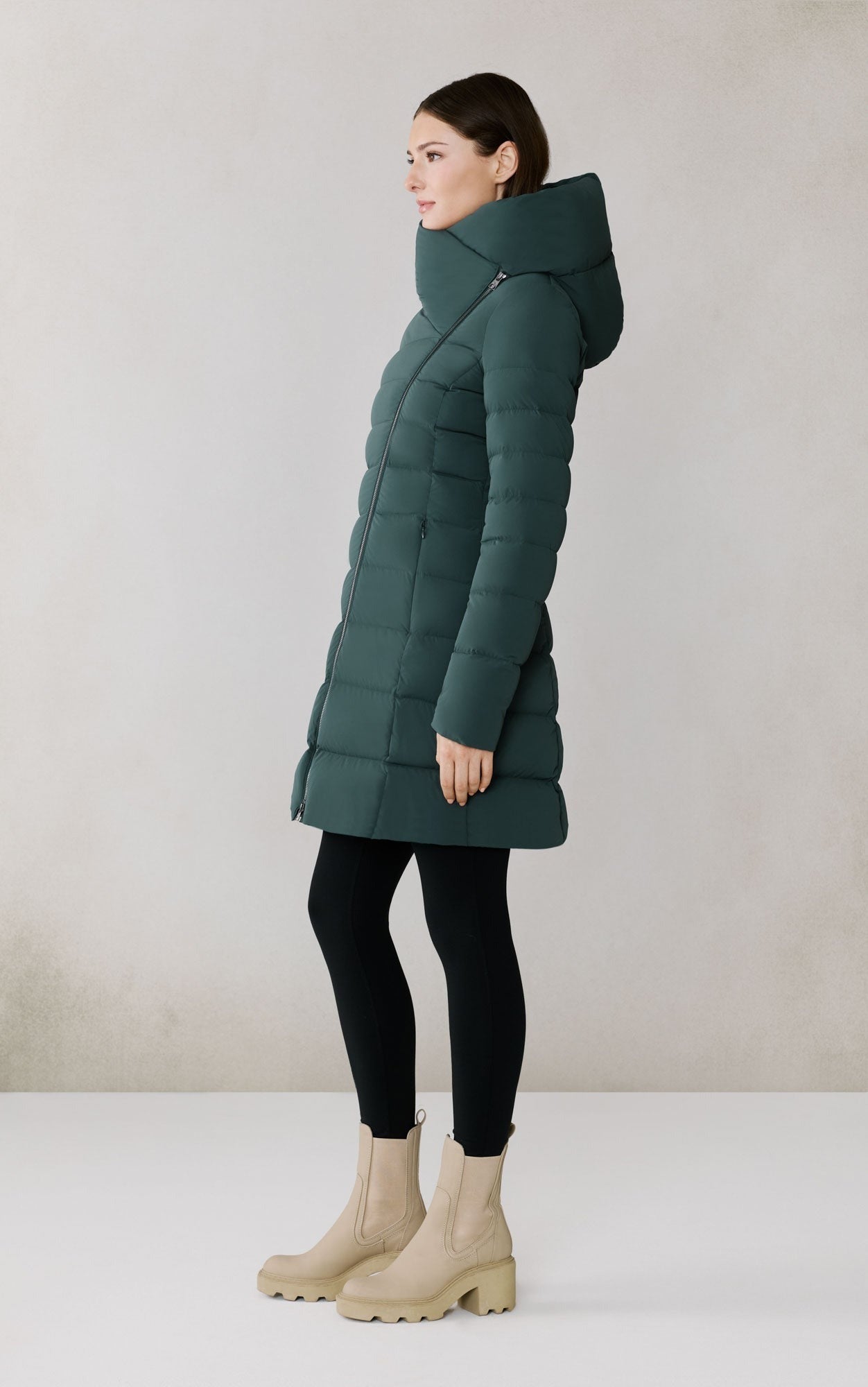SOIA&KYO JUDY - M - Stretch Down Coat - Boutique Bubbles
