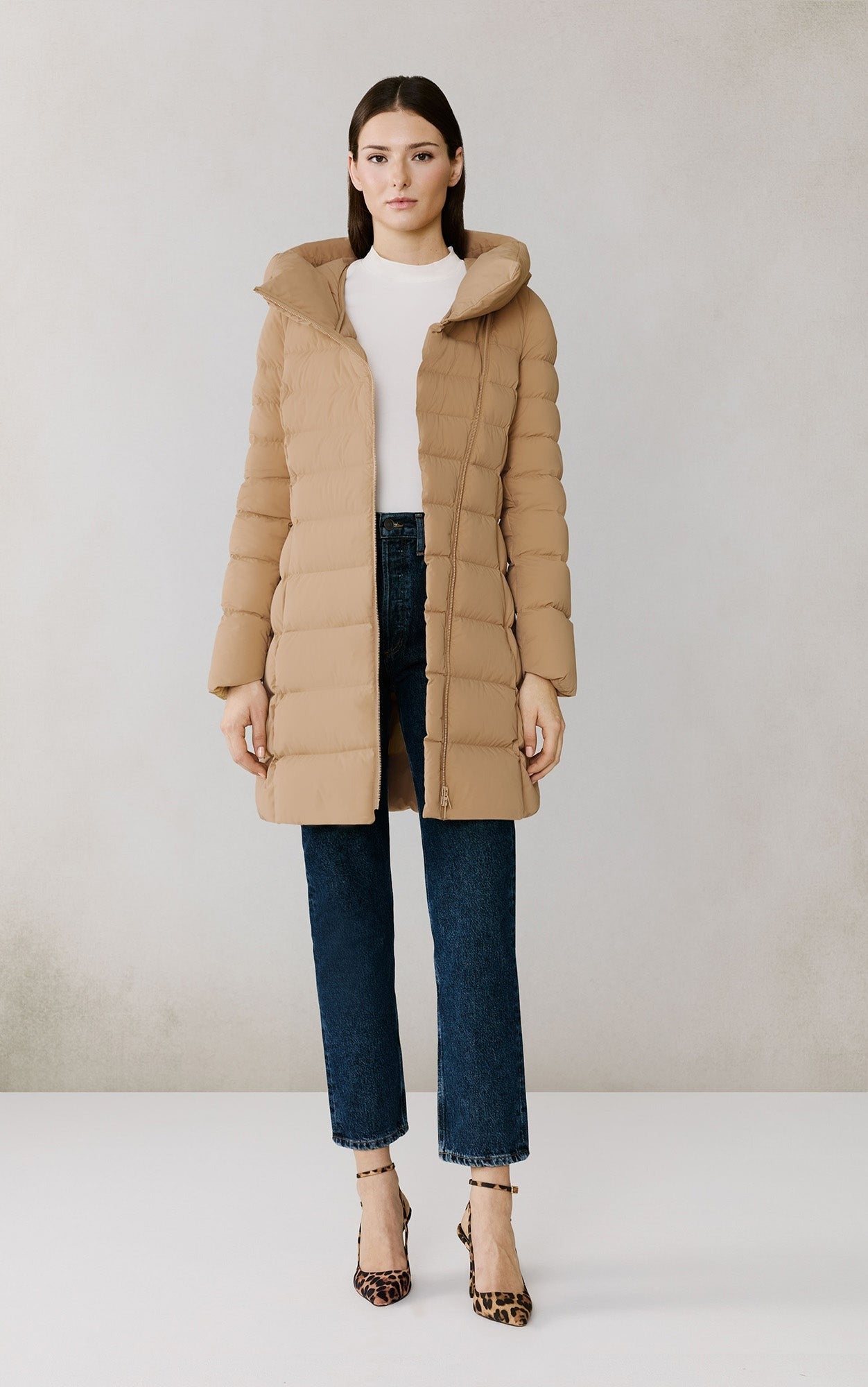 SOIA&KYO JUDY - M - Stretch Down Coat - Boutique Bubbles