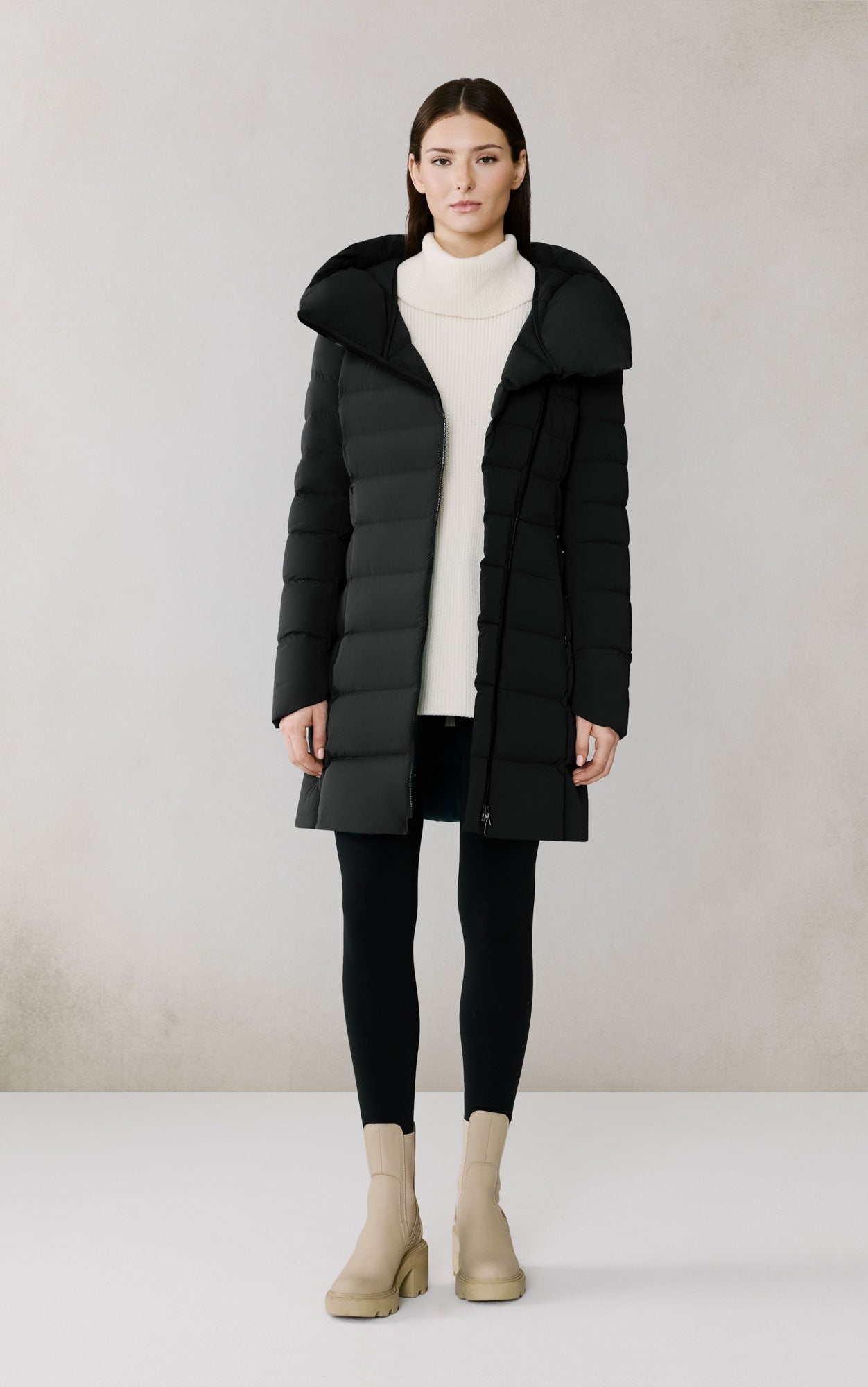 SOIA&KYO JUDY - M - Stretch Down Coat - Boutique Bubbles