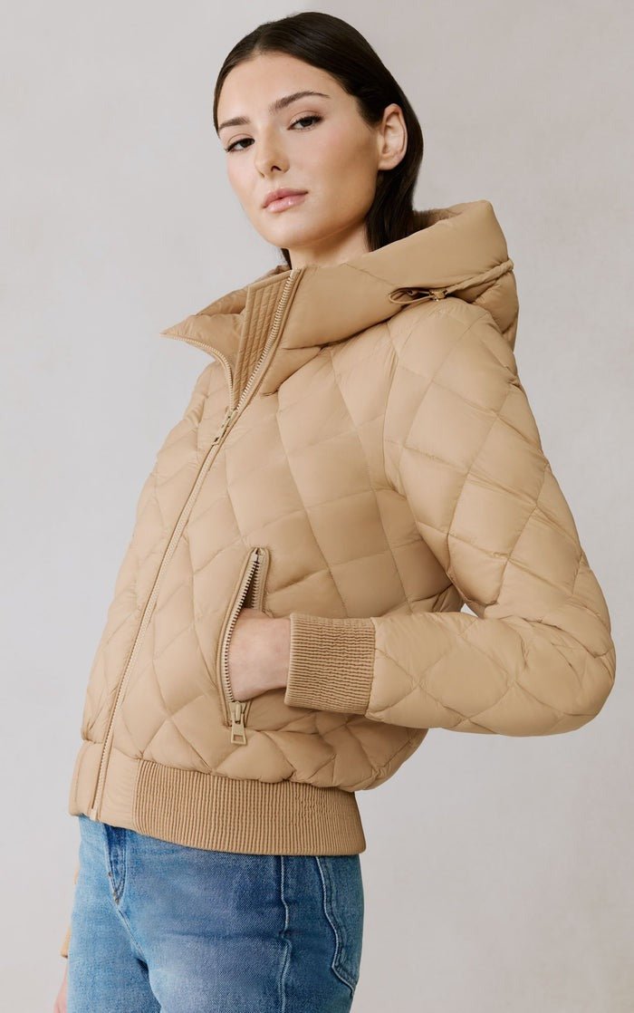 SOIA&KYO SENNA - U - Down Bomber Jacket - Boutique Bubbles