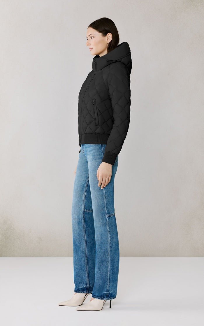 SOIA&KYO SENNA - U - Down Bomber Jacket - Boutique Bubbles