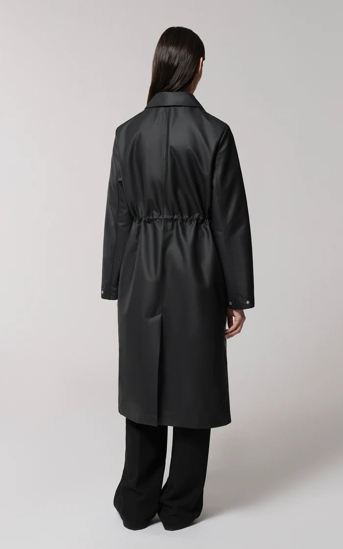 SOIA&KYO SIMONE - Semi-Fitted Raincoat With Detachable Hood - Boutique Bubbles