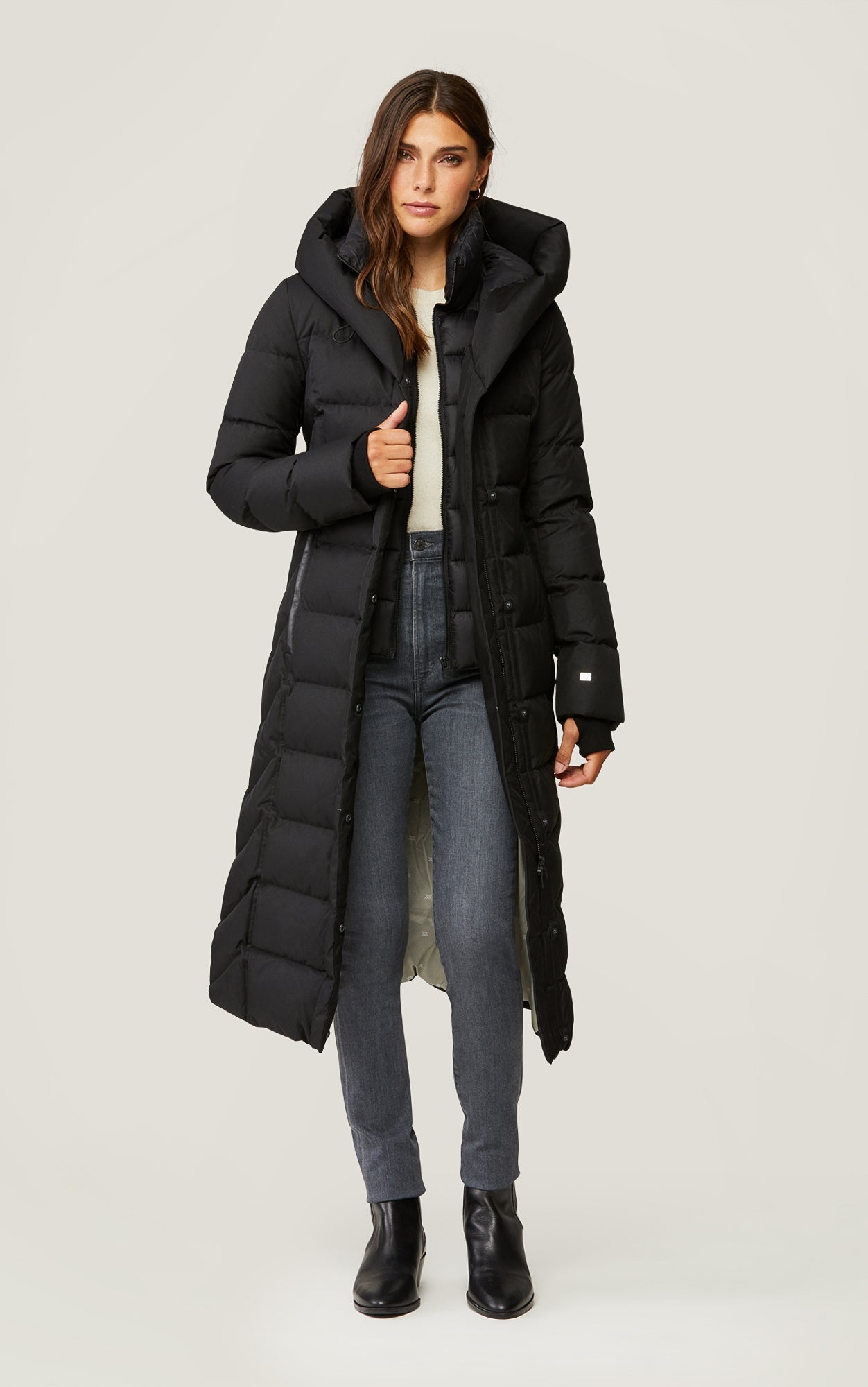 SOIA&KYO TALYSE - N - Long Down Coat - Boutique Bubbles