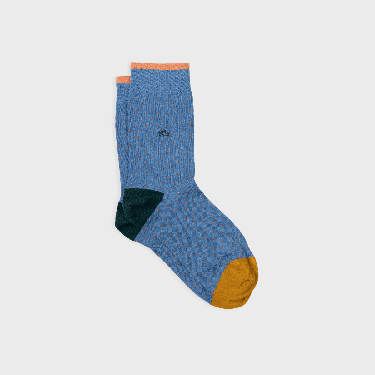 Square combed - cotton socks - Jeans - Boutique Bubbles