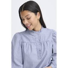 B.YOUNG - BYXGODA Frill Blouse - 20818916