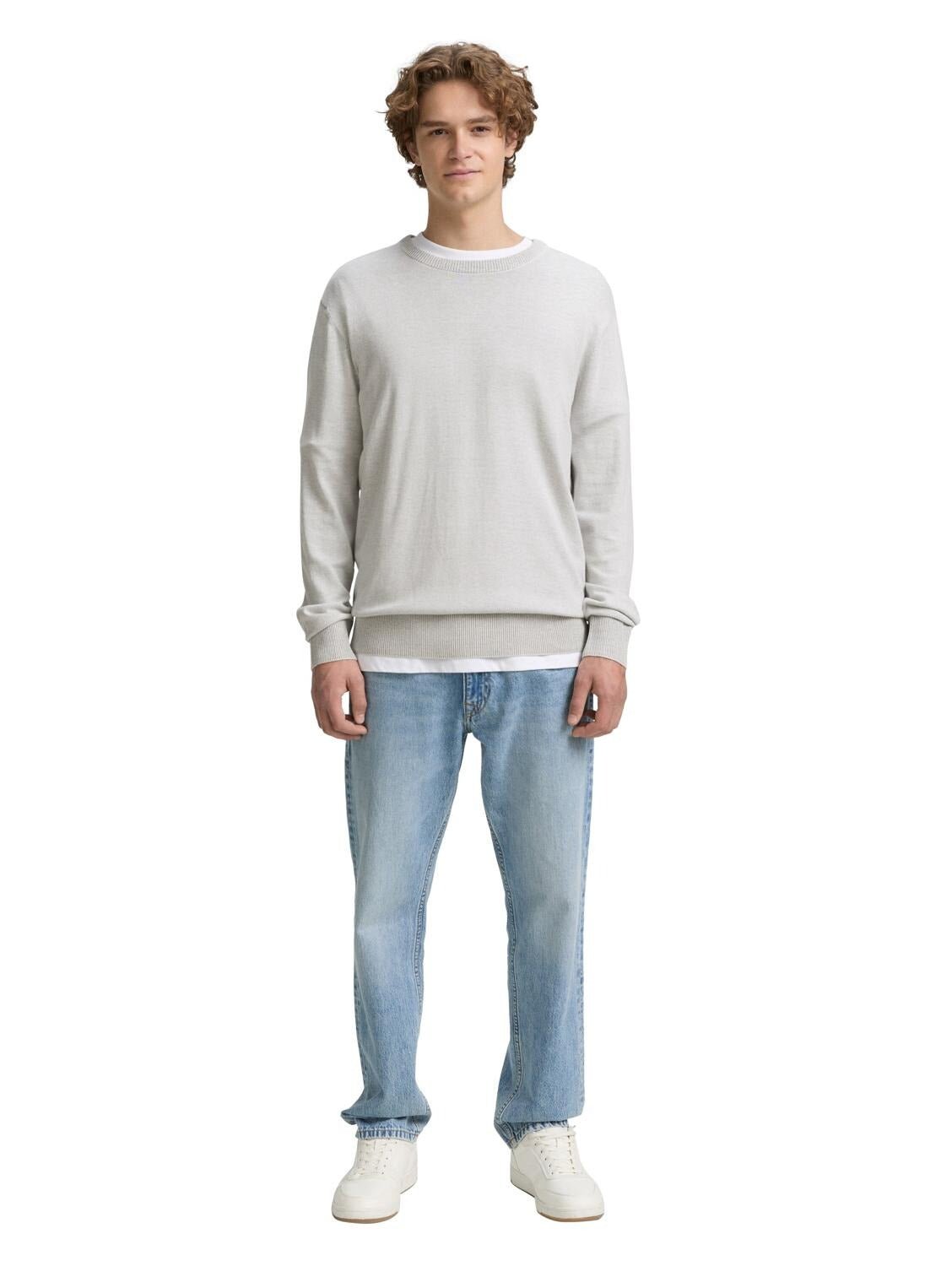 TOM TAILOR - Basic knitted sweater - 1047963 - Boutique Bubbles