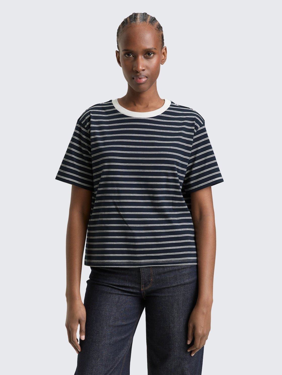 TOM TAILOR - Boxy fit T-shirt - 1047845 - Boutique Bubbles