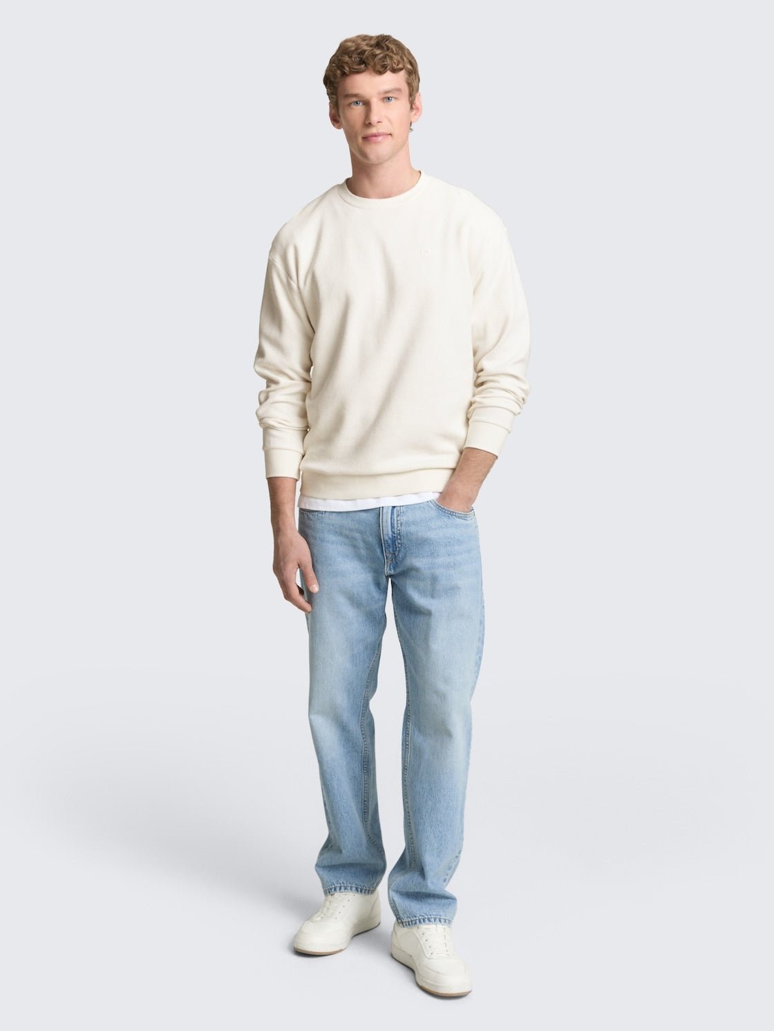 TOM TAILOR - Cotton sweatshirt - 1050307 - Boutique Bubbles